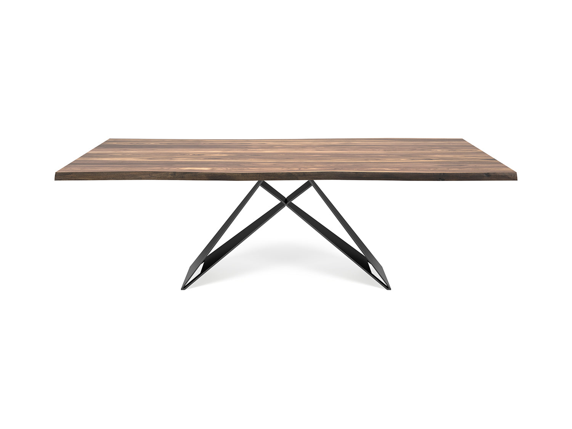 Premier Wood Dining Table - 118"W - Euro Living Furniture
